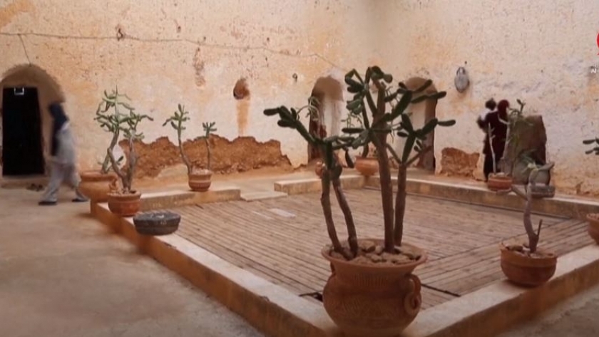 بيوت الحفر في مدينة غريان الليبية