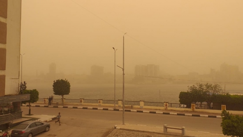 الطقس السيئ في محافظات مصر