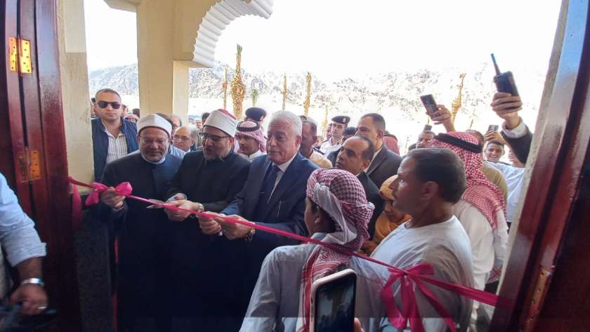 افتتاح مسجد في نويبع