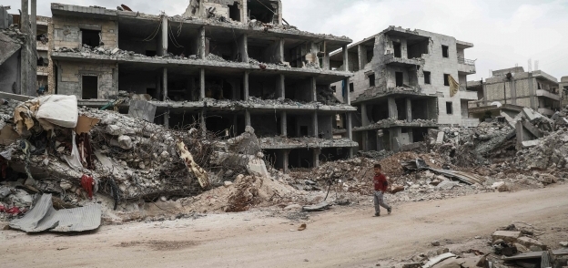 أثار الدمار في سوريا