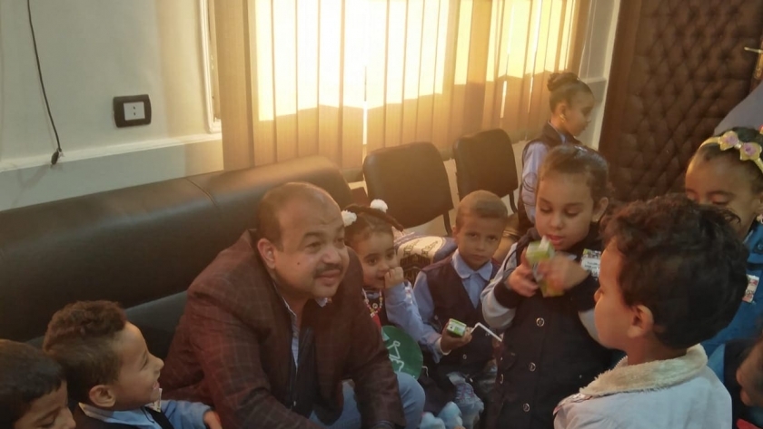 استقبال عاشور لرياض أطفال مدرسة الرزيقات بحري