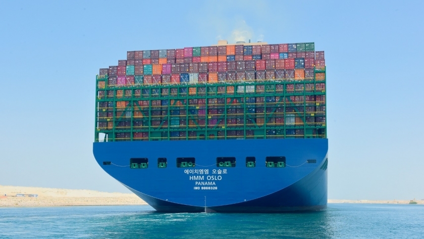 ثاني أكبر سفينة حاويات فى العالم