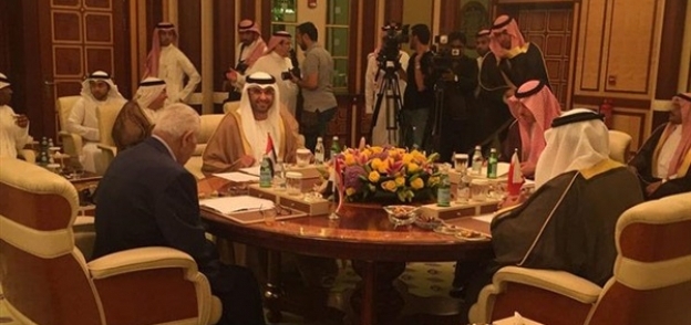 اجتماع سابق لوزراء إعلام الرباعي العربي