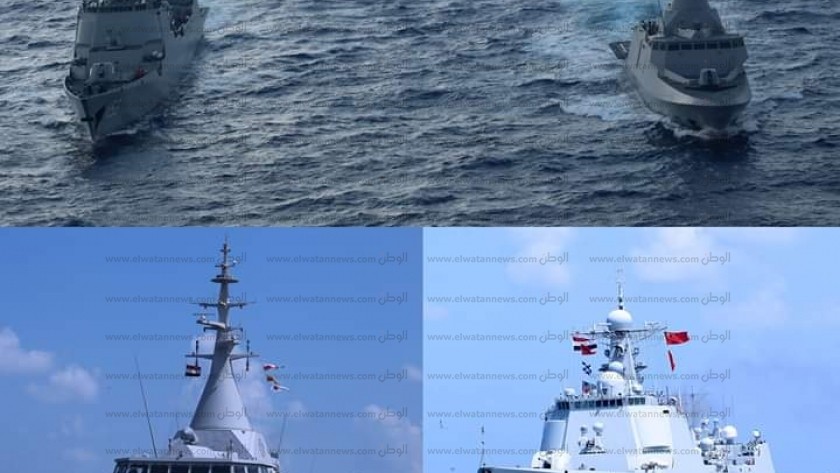 القوات البحرية المصرية والصينية