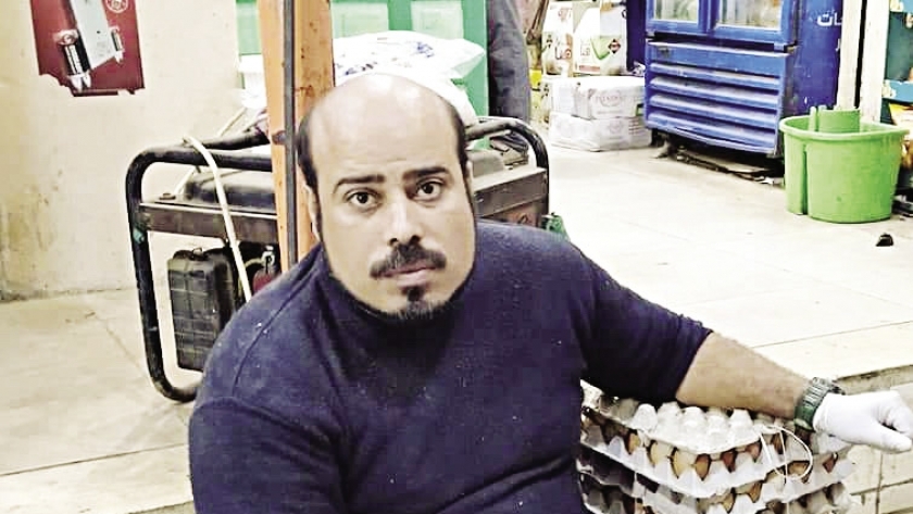 ماجد عثمان أحد مربي الدواجن