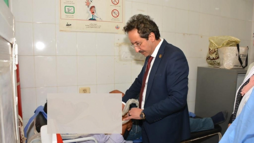 قافلة جامعة طنطا الطبية ضمن مبادرة حياة كريمة