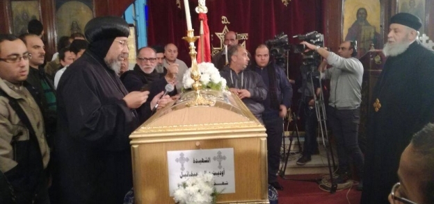 بالصور| ارتفاع عدد شهداء البطرسية.. و"أرميا" يترأس جنازة الشهيدة الجديدة