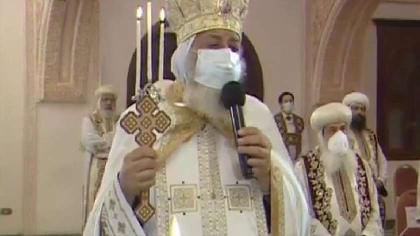 البابا تواضروس الثانى بابا الإسكندرية وبطريرك الكرازة المرقسية