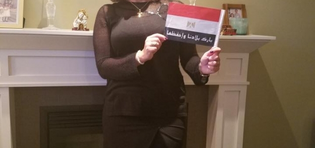 رانيا ترتدي الاسود حداد على شهداء الروضة