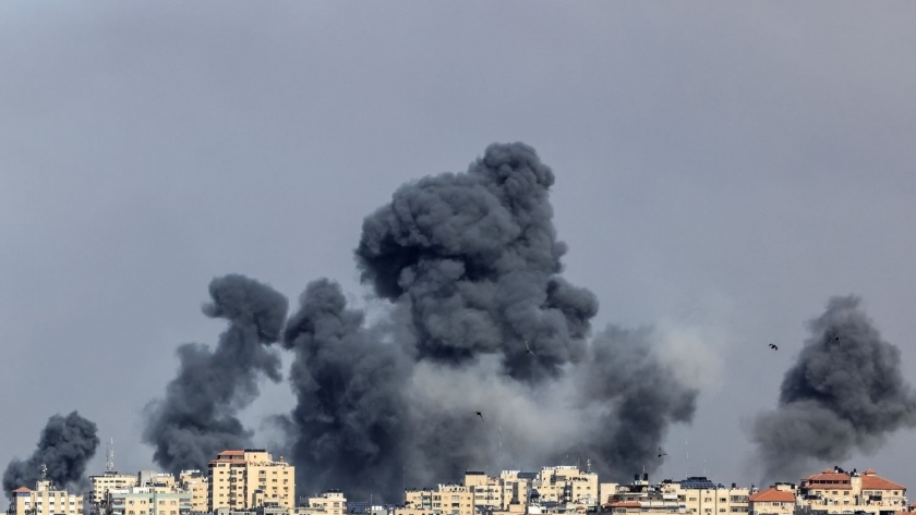 قصف الاحتلال لقطاع غزة الفلسطيني