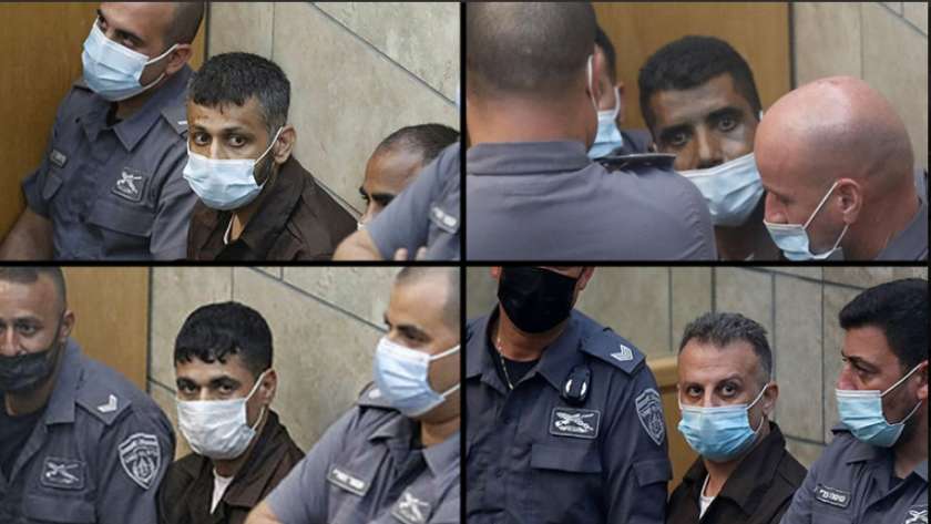 جانب من الأسرى الفلسطينيين الذين أعادت إسرائيل القبض عليهم