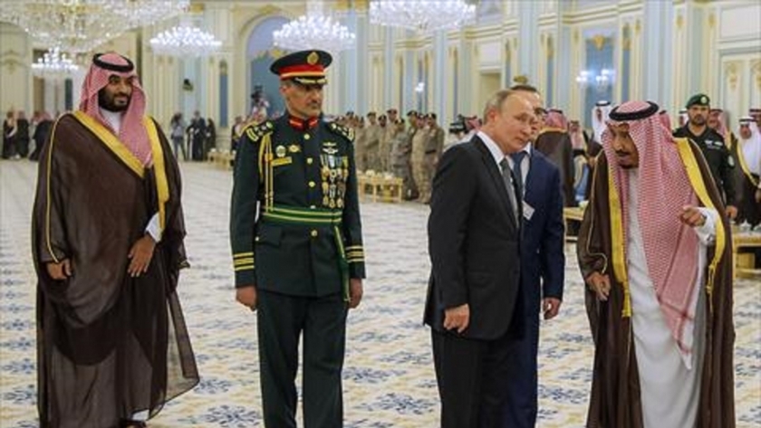 الملك سلمان و الرئيس الروسي نوتين