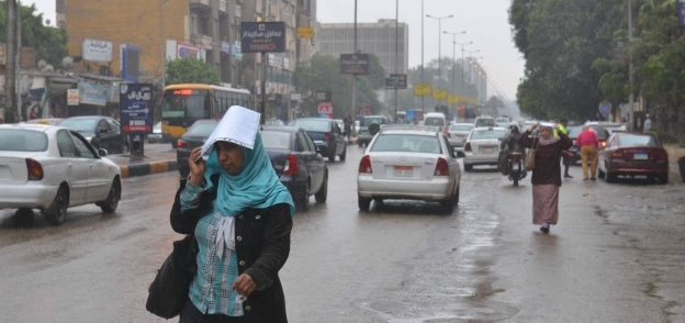 القاهرة تعرضت لأمطار خفيفة