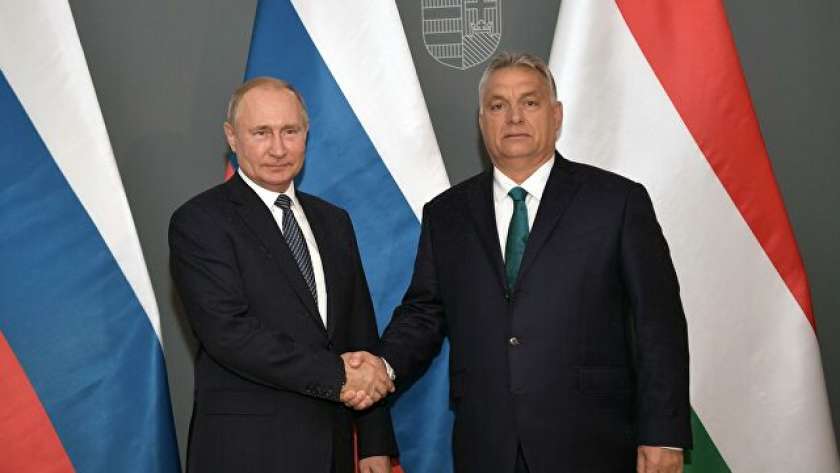 بوتين ورئيس وزراء المجر
