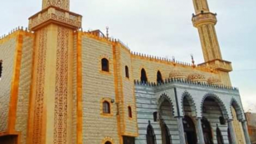 أحد المساجد الجديدة التي سيتم افتتاحها بكفر الشيخ غدا