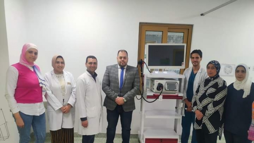 الفريق الطبي بمستشفى العجمي التخصصي بالإسكندرية