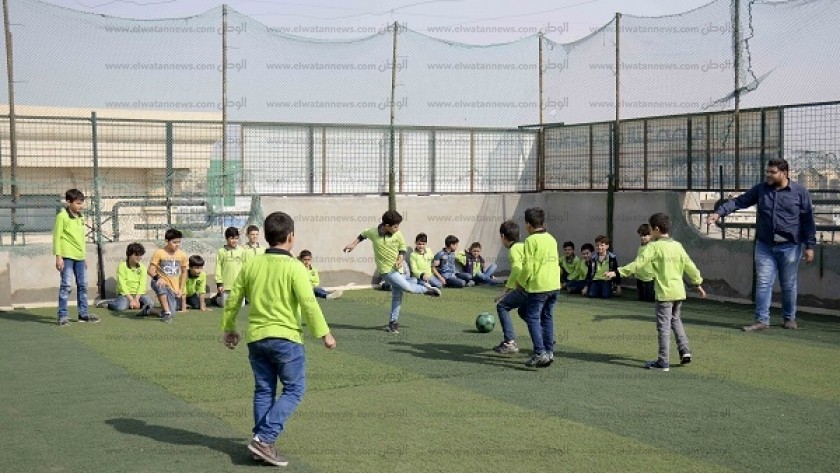 كرة القدم إحدى وسائل الدعم النفسى للأطفال