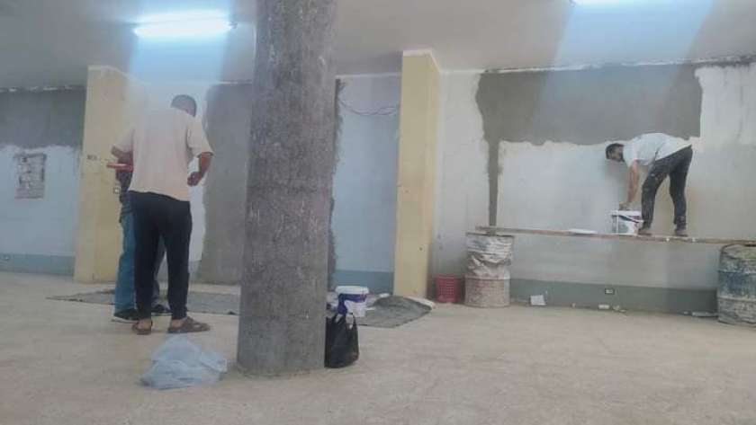 تجديد مسجد كلية هندسة أسوان