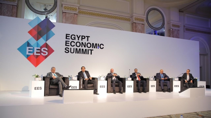 الجلسة الثانية بقمة مصر الاقتصادية الأولى