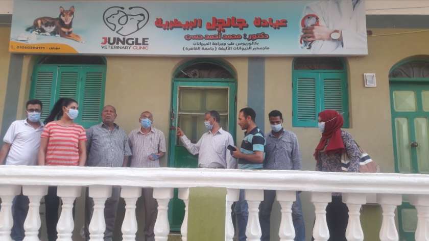 أغلاق عيادة بيطرية بمدينة سفاجا
