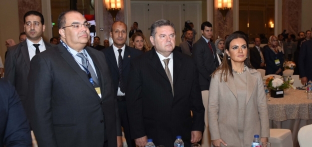 جانب من افتتاح المؤتمر السنوي العاشر لاتحاد البورصات العربية