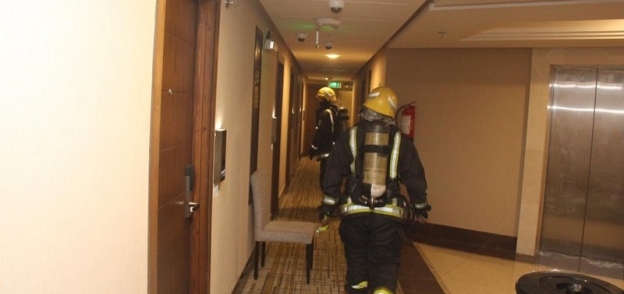 حريق في أحد فنادق مكة المكرمة