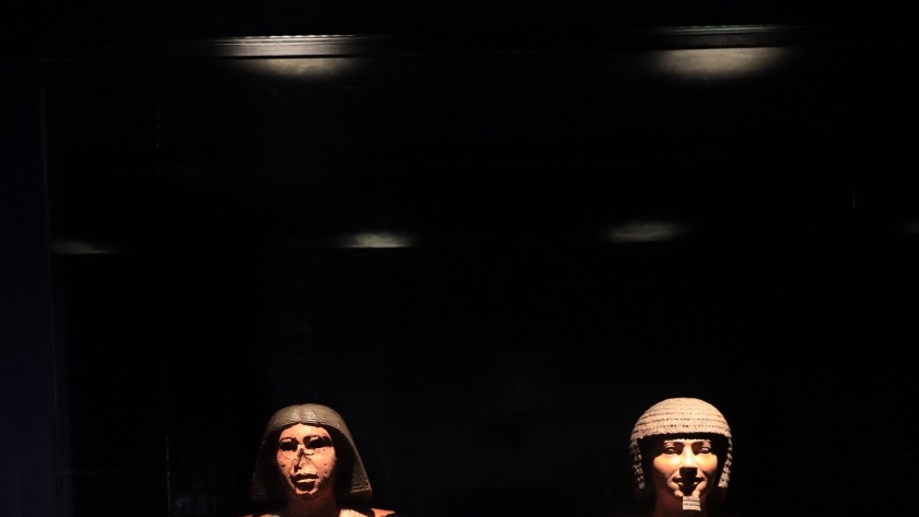 جانب من معروضات متحف «إيمحتب»