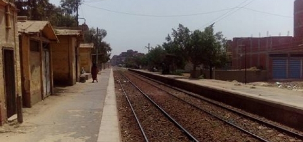 محطة قطارات قرية "محلة أبوعلي"