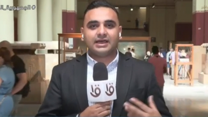 محمود جبريل، مراسل القناة الأولى