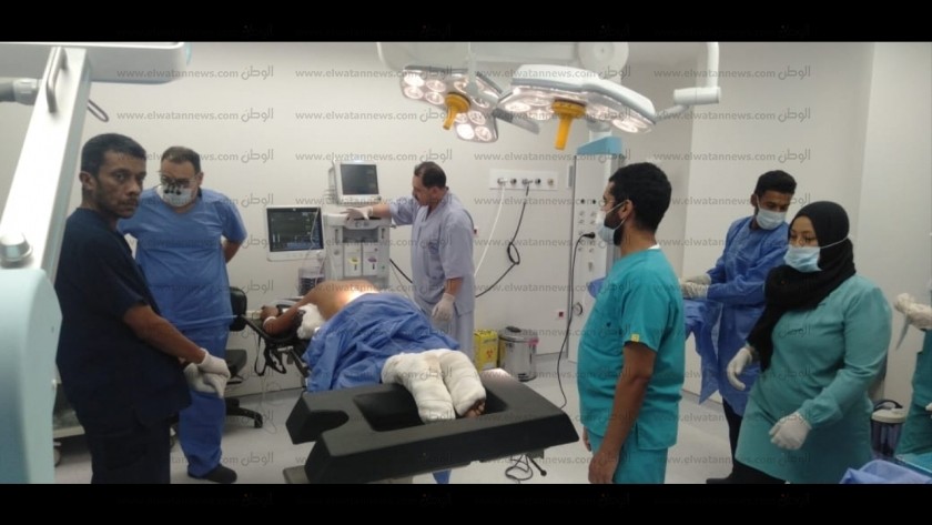 بدء تشغيل مستشفى أبو خليفة بجراحة مخ وأعصاب.