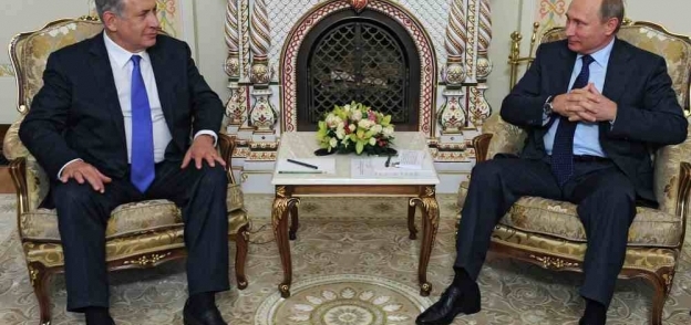 الرئيس الروسي فلاديمير بوتين ورئيس وزراء إسرائيل بنيامين نتنياهو