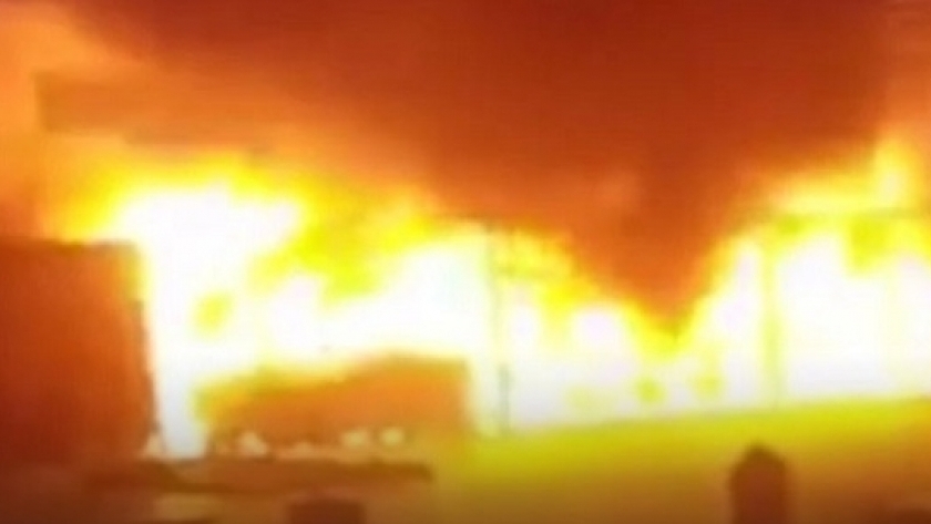 حريق في سوق المنصف باي بـ «تونس» العاصمة
