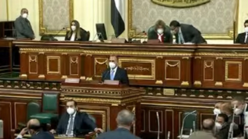 الجلسة الإجرائية لمجلس النواب المصري