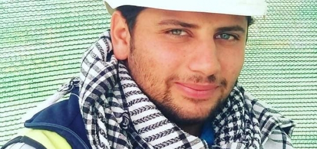 المهندس احمد طلعت اللبيشى المفقود فى حريق مصنع السويس
