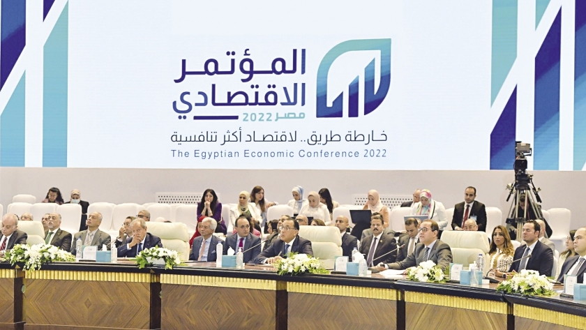 رئيس الوزراء خلال الجلسة الأولى من اليوم الثانى لفعاليات «المؤتمر الاقتصادى - مصر 2022»