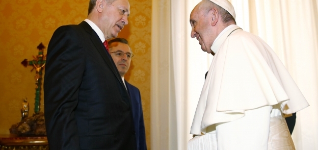 البابا فرنسيس وأردوغان