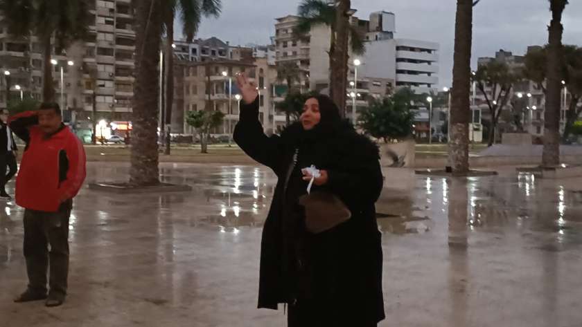 سحر في ميدان المسلة ببورسعيد
