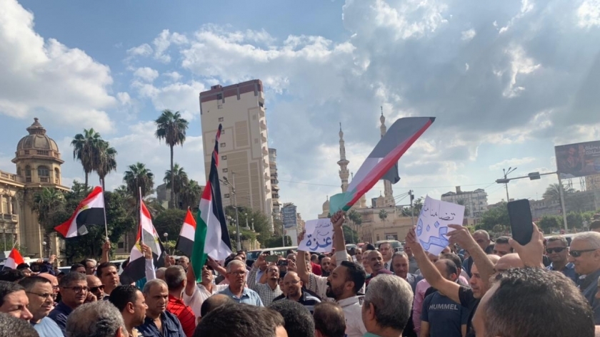 مظاهرات دعم فلسطين