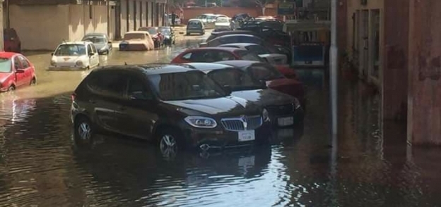 غرق الشوارع ببورسعيد