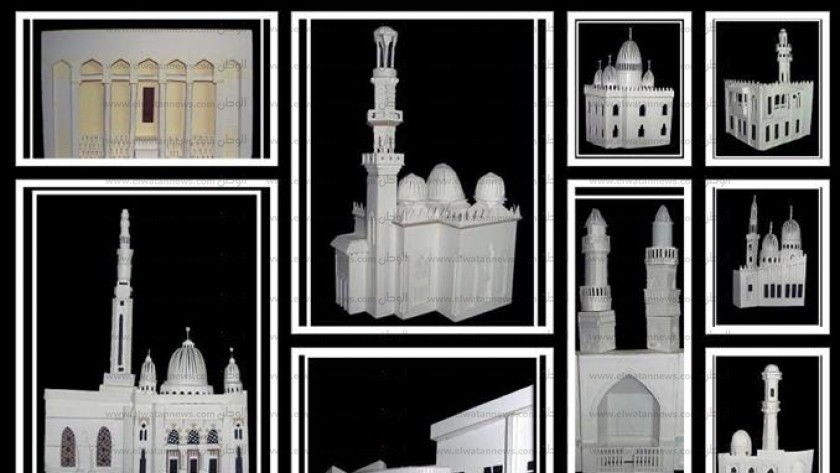 مساجد من ورق.. 25 نموذج عمارة إسلامية في معرض طلابي