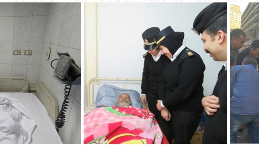 مديرية أمن القاهرة تساعد مسن مريض بلا مأوى وتدعه بإحدى دور رعاية
