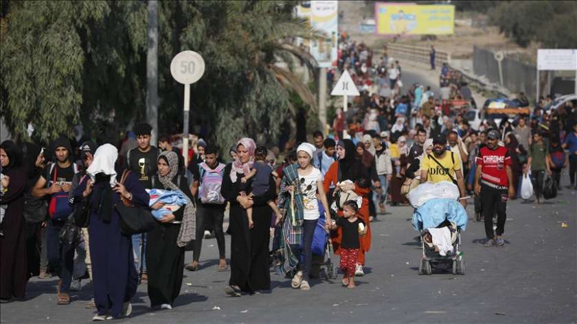 تهجير سكان غزة