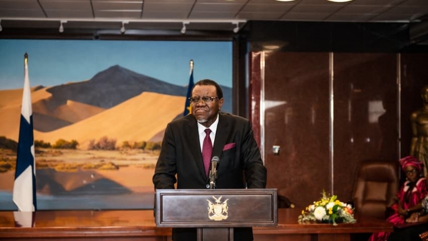 رئيس ناميبيا هيج جينجوب ينتقد دعم ألمانيا لإسرائيل