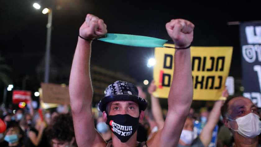 احتجاجات في إسرائيل بسبب الأزمة الاقتصادية