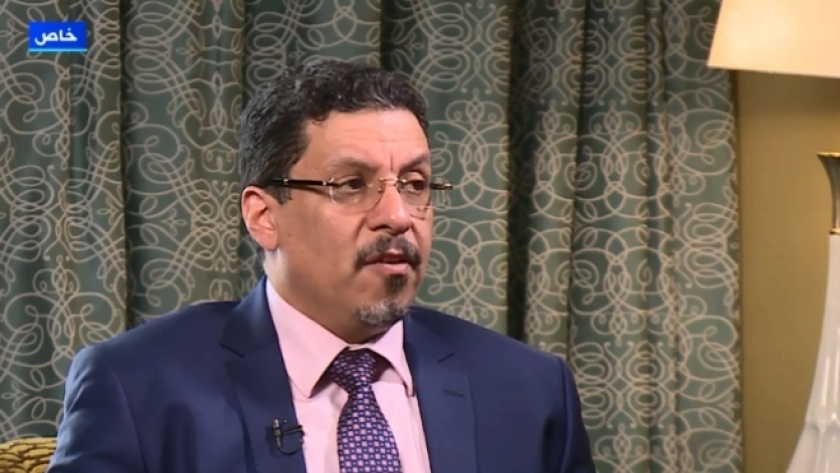 الدكتور أحمد عوض بن مبارك وزير الخارجية اليمني
