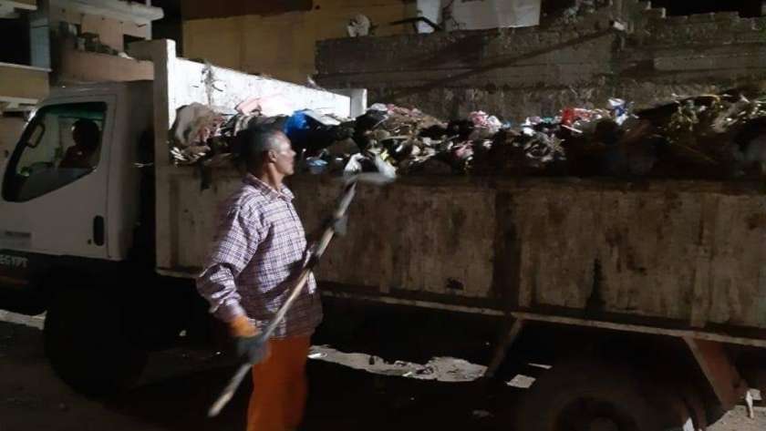 حملة نظافة بمدينة شبراخيت