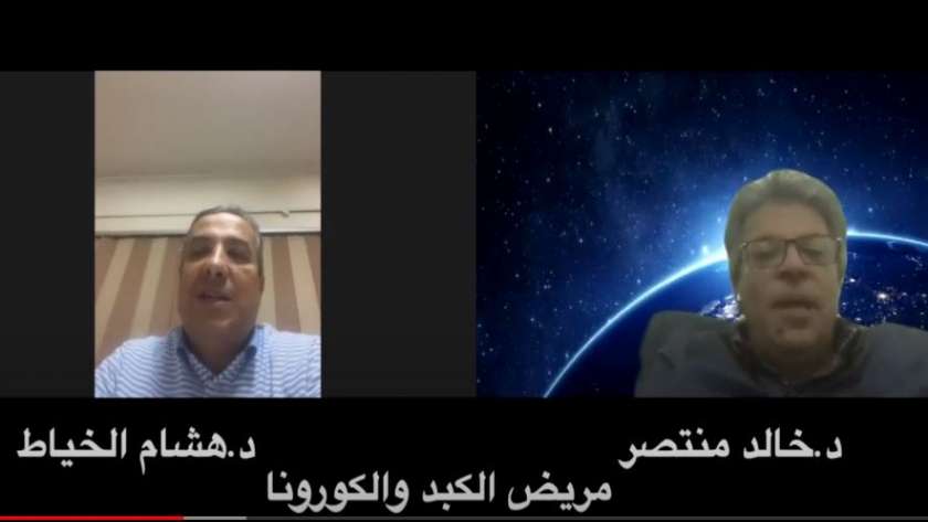 الدكتور خالد منتصر والدكتور هشام الخياط