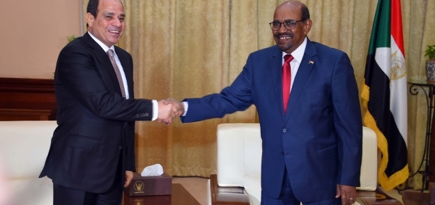 الرئيس عبدالفتاح السيسي ونظيرة السوداني