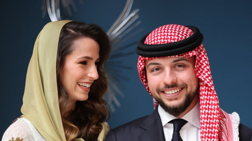 حفل زفاف ولي العهد الأردني والأميرة رجوة