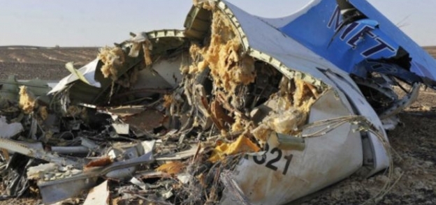 حطام الطائرة الروسية في شرم الشيخ
